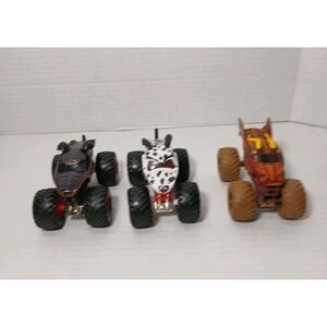 Monster Jam Dragon Mystery Mudder Monster Truck Vehicle 1:64 Lot 3